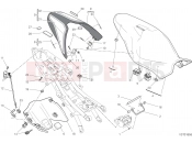 DUCATI 2019 Monster 1200 25th Anniversario SEAT [MOD:M1200S25]
