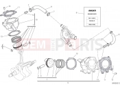 DUCATI 2019 Monster 821 CYLINDERS - PISTONS [MOD:M 821]