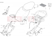 DUCATI 2019 Multistrada 950  SEAT [MOD:MS950]