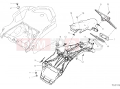 DUCATI Multistrada 1260 S D Air PLATE HOLDER [MOD:MS1260SA;XST:BLG,EUR]