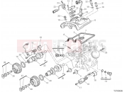 DUCATI Multistrada 1260 S D Air VERTICAL CYLINDER HEAD - TIMING [MOD:MS1260SA]