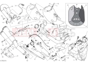 DUCATI 2019 Superbike 959 Panigale EXHAUST SYSTEM [MOD:959,959 AWS;XST:ROK]