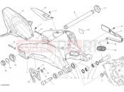 DUCATI 2019 Superbike 959 Panigale REAR SWINGING ARM [MOD:959,959 AWS]