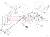 DUCATI 2019 Superbike Panigale V4 FOOTRESTS, LEFT [MOD:PANV4;XST:AUS]