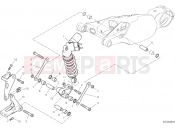 DUCATI 2019 Superbike Panigale V4 S REAR SHOCK ABSORBER [MOD:PANV4 S]