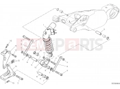 DUCATI 2019 Superbike Panigale V4 S Course  REAR SHOCK ABSORBER [MOD:PANV4SGP]