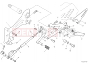 DUCATI 2019 Superbike Panigale V4 S Course  FOOTRESTS, LEFT [MOD:PANV4SGP;XST:AUS]