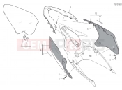 DUCATI 2019 Superbike Panigale V4 S Course  SEAT BIPOSTO [MOD:PANV4SGP]