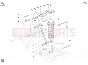 DUCATI Monster 620 REAR SHOCK ABSORBER » SWING ARM