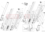 DUCATI 2020 Diavel FRONT FORK [MOD:DVL1260]