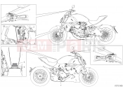 DUCATI 2020 Diavel S POSITIONING PLATES [MOD:DVL1260S;XST:JAP]