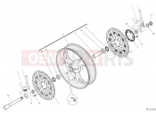 DUCATI Hypermotard 950 SP FRONT WHEEL [MOD:HYM950SP]