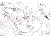 DUCATI 2020 Monster 797 HANDLEBAR AND CONTROLS [MOD:M 797;XST:EUR,GSO,ROK]