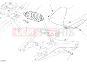 DUCATI 2020 Monster 797 SOSPENSIONE POSTERIORE [MOD:M 797]