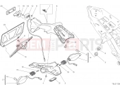 DUCATI Monster 821 PLATE HOLDER [MOD:M 821;XST:JAP]