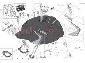 DUCATI Monster 821 Stealth FUEL TANK [MOD:M821STEA]