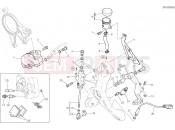 DUCATI Monster 1200 S REAR BRAKE SYSTEM [MOD:M 1200S]