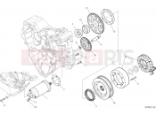 DUCATI Multistrada 1260 ELECTRIC STARTING AND IGNITION [MOD:MS1260]