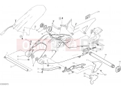 DUCATI 2020 Multistrada 1260 Enduro SWING ARM [MOD:MS1260E;XST:AUS,BLG,EUR,JAP,ROK,TWN]