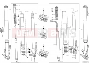 DUCATI Multistrada 1260 Grand Tour FRONT FORK [MOD:MS1260GT]