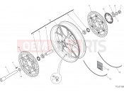 DUCATI Multistrada 1260 Grand Tour FRONT WHEEL [MOD:MS1260GT]