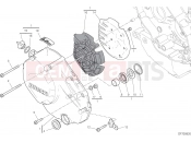 DUCATI 2020 Multistrada 1260 Pikes Peak CLUTCH COVER [MOD:MS1260PP]