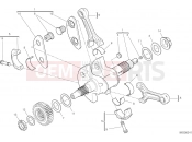 DUCATI Multistrada 1260 S CONNECTING RODS [MOD:MS1260S]
