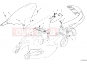 DUCATI Multistrada 1260 S REAR MUDGUARD [MOD:MS1260S]