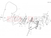 DUCATI Multistrada 1260 S WINDSHIELD [MOD:MS1260S]