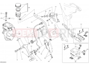 DUCATI Multistrada 950  REAR BRAKING SYSTEM [MOD:MS950]