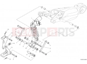 DUCATI 2020 Streetfighter V4 S REAR SHOCK ABSORBER [MOD:SFV4 S]