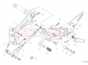 DUCATI 2020 Streetfighter V4 S FOOTRESTS, LEFT [MOD:SFV4 S]