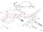 DUCATI 2020 Superbike Panigale V2 FOOTRESTS, LEFT [MOD:PANV2]