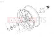 DUCATI 2020 Superbike Panigale V4 REAR WHEEL [MOD:PANV4]