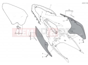 DUCATI 2020 Superbike Panigale V4 SEAT BIPOSTO [MOD:PANV4]