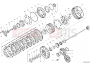 DUCATI Superbike Panigale V4 25° Anniversario 916  CLUTCH [MOD:PANV4916]