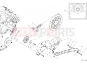DUCATI Superbike Panigale V4 25° Anniversario 916  FRONT SPROCKET - CHAIN [MOD:PANV4916;XST:AUS]