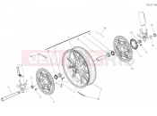 DUCATI Superbike Panigale V4 25° Anniversario 916  FRONT WHEEL [MOD:PANV4916]
