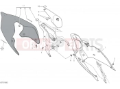 DUCATI Superbike Panigale V4 25° Anniversario 916  REAR FAIRING [MOD:PANV4916]