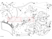DUCATI 2020 SuperSport S COOLING SYSTEM [MOD:SS 939 S]