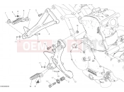 DUCATI 2020 SuperSport S FOOTRESTS, RIGHT [MOD:SS 939 S]
