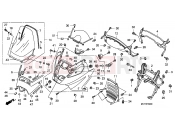 HONDA FJS600D3 ED SILVER WING 2003 F-9 FRONT COVER