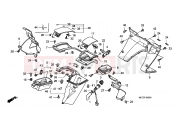 HONDA FJS600D3 ED SILVER WING 2003 F-10 INNER BOX