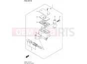 SUZUKI SV650A L7 (2017) (E19) 537A - FRONT MASTER CYLINDER
