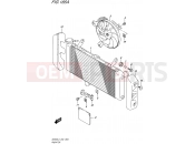 SUZUKI SV650A L7 (2017) (E19) 185A - RADIATOR