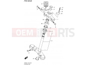 SUZUKI SV650A L7 (2017) (E19) 524A - STEERING STEM