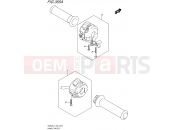 SUZUKI SV650A L7 (2017) (E19) 355A - HANDLE SWITCH