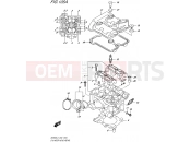 SUZUKI SV650A L7 (2017) (E19) 105A - CYLINDER HEAD (REAR)
