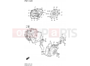 SUZUKI SV650A L7 (2017) (E19) 112A - CRANKCASE COVER