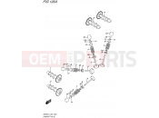 SUZUKI SV650A L7 (2017) (E19) 126A - CAMSHAFT/VALVE